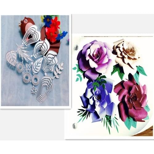 Leaf Metal Cutting Dies for DIY Scrapbooking Album Paper Cards Decorative Crafts Embossing Die Cuts
