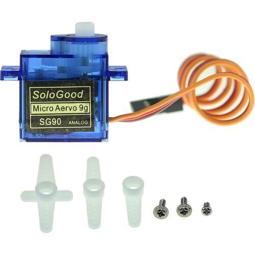 SoloGood SG90 9G Micro Servo Motor For Robot 6CH RC Helicopter Airplane Controls for Arduino Wholesale