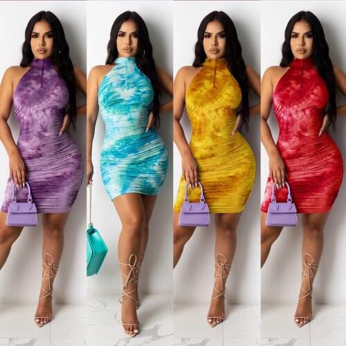 New European fashion printed sexy ladies dress women cheongsam skirt off shoulder stand-up collar plus size clothing for women