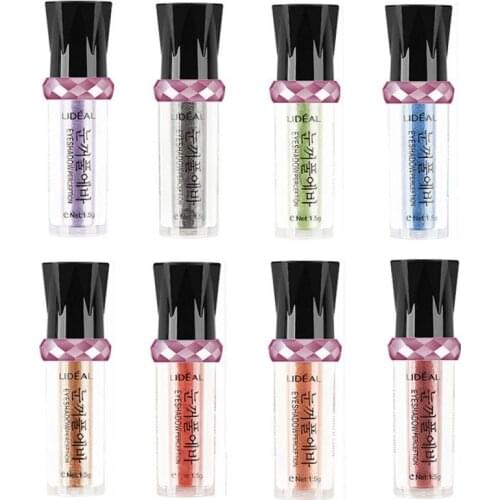 Single Color Roller Eyeshadow Palette Glitter Pigment Loose Powder Eye Shadow Makeup Cosmetics Shimmer Palette DropshippingTSLM1