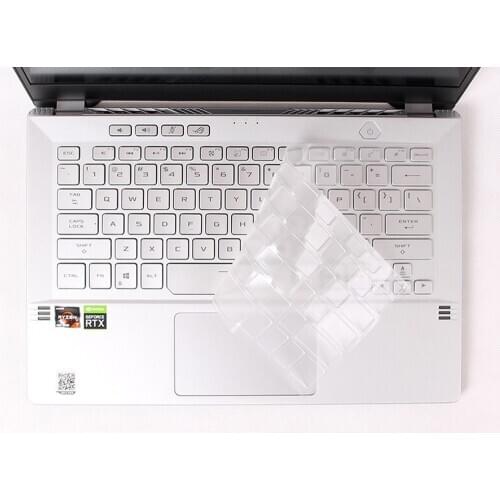 OVY Keyboard covers for Asus ROG Zephyrus G14 GA401 GA401L GA401IU GA401IH US clear TPU Protective Film keyboard cover Anti Dust