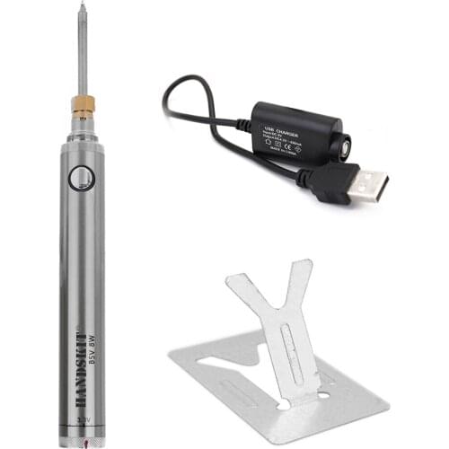 Soldering Iron Wireless Charging Soldering Iron Mini Portable Battery Soldering Iron with USB Welding Tools