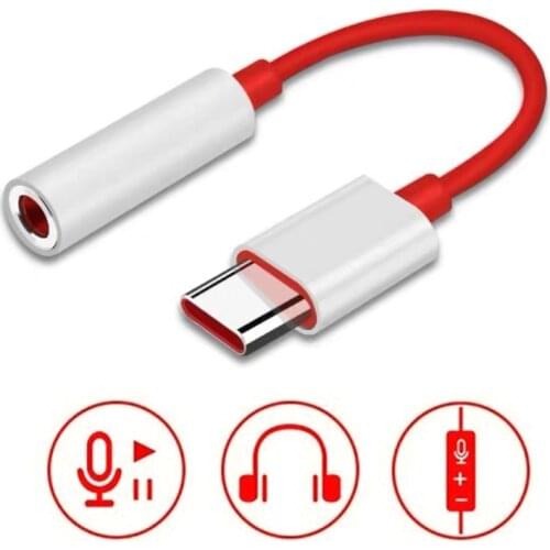 USB Type C To 3.5mm Earphone Jack Adapter Audio Cable Connector For Oneplus 7 7Pro 6T Usb-c Music Converter HUEWEI P20/P20 Pro