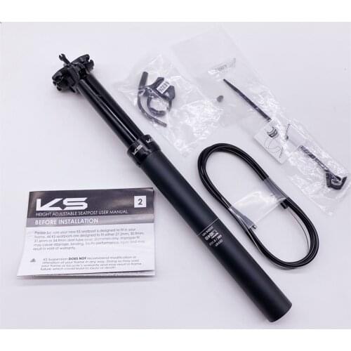 KS KindShock with remote control Mountain dropper seat post 30.9/31.6mm 100mm EXA bicycle seatpost KS Eten-i/Eten-R