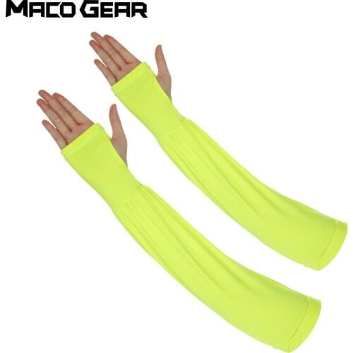 Adjustable Cycling Sleeves Arm Warmers Cuffs Sun UV Arm Armbands Running Volleyball Basketball Women Detachable Loose Sleeve Arm