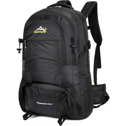 Large Capacity 60L Waterproof Climbing Backpack Rucksack Outdoor Sports Shoulder Bag For Men Women Trekking Camping Hiking Pack