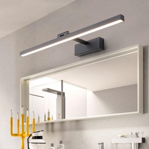 9W 40cm/15.7in Modern LEDs Sconce Wall Lamp AC100-240V Bathroom Light White/Warm/3Colors Mirror Light Fixture Indoor Wall Lamp