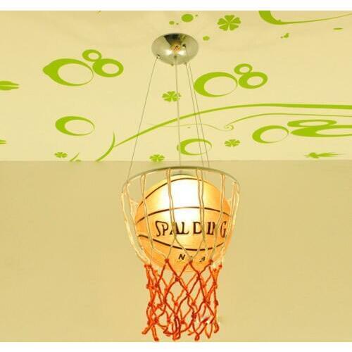 LED Basketball Pendant Light Kids Bedroom Lighting 110-220V Free shipping pendant lamp children Including bulb