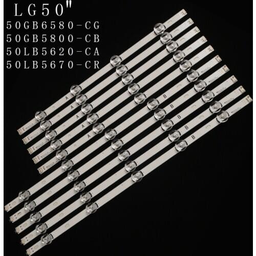 LED strip LG Innotek DRT 3.0 50"_A/B 6916L-1736A 6916L-1735A 6916L-1978A 6916L-1979A For 50LB5670 LC500DUE 50LB650V 50LB6300
