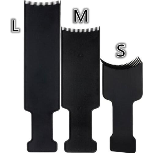 Professional Hair Coloring Board Hair Dyeing Comb Hair Brush Highlighting Applicator Hair Styling Barber Tools Salon Accessaries