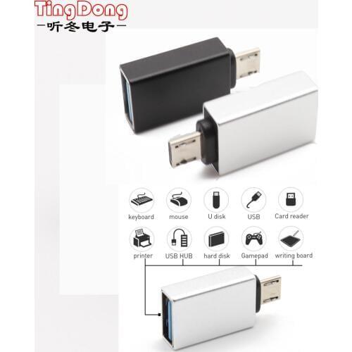 OTG Cable Micro USB Male to USB 2.0 Female OTG Adapter Converter for Samsung Galaxy S7 Galaxy Note 5 Galaxy Tab 3 Tablet