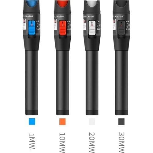 -70 ~ +10dBm Optical Power Meter Visual Fault Locator 1mW 10mW 20mW 30mW Good Quality