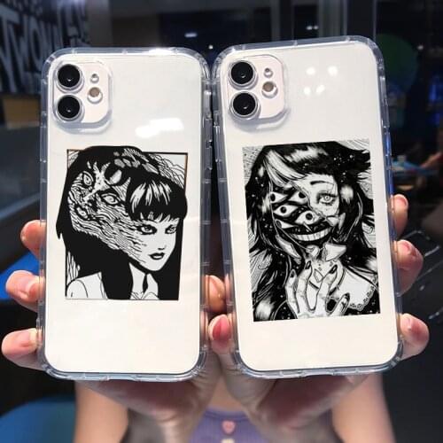 Tomie Phone Cover Case for Iphone 12 Mini SE2020 6 Plus 7 8 Plus X XR XS 11 Pro Max Horror Comic Junji Ito Tomie Tees Soft Coque