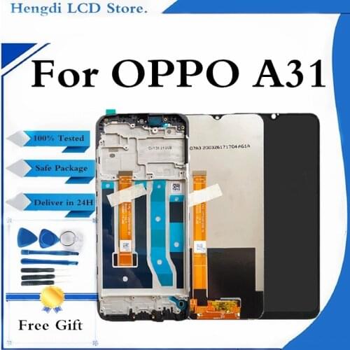 For OPPO A31 2020 CPH2015 CPH2073 LCD CPH2081 Display Touch Screen Digiziter Assembly With Frame For OPPO A31 CPH2029 CPH2031