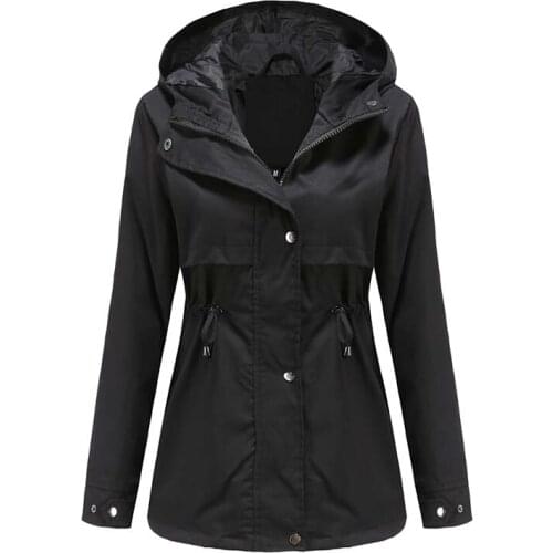 Женские плащи с капюшоном Doker China At AliExpress