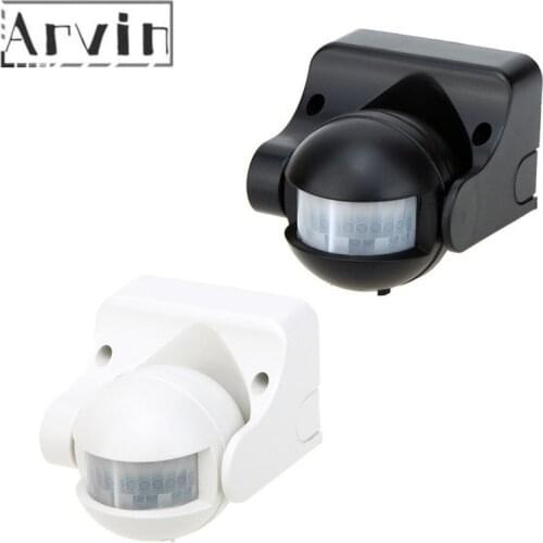 Home Security Alarm Systen 180 Degree Outdoor IP44 PIR Infrared Motion Sensor Switch Movement Detector Automatic Lighting Switch