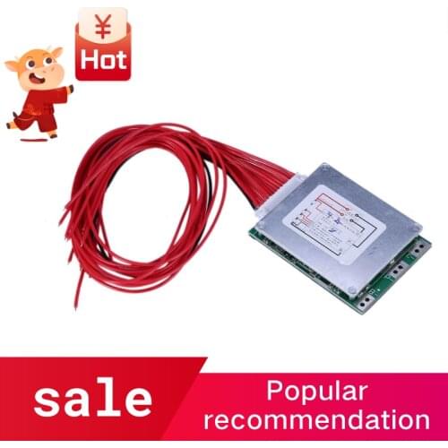 Hot 3C-14S 52V 35A Li-Ion Lipolymer Battery Protection Board BMS PCB Board for E-Bike EScooter