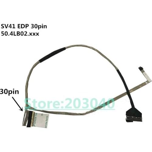 Laptop/notebook LCD/LED/LVDS cable for ASUS A450J X450J X450JF F450J D450V K450V 50.4LB02.011 50.4LB02.021 SV41 EDP 30pin
