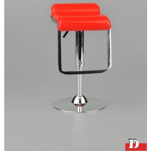 1/6 Scale Fashion Square Swivel Chair rotate 360 degrees Metal Material move up and down Chair Model For 12" Action Figure