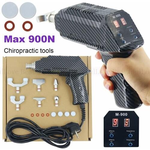 NEW Electric Correction Activator Gun Chiropractic Adjusting Tools 900N Adjustable Spine Massage Tool Spinal Therapy Relaxation