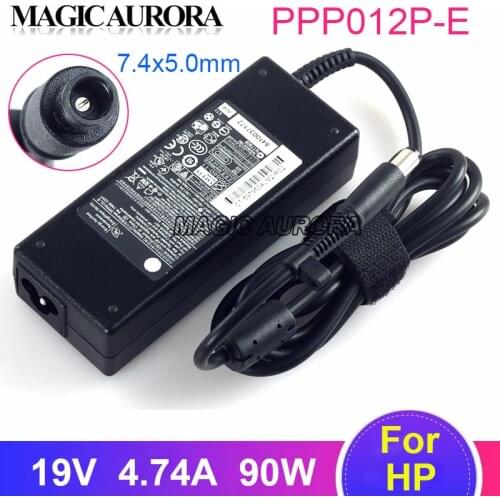 Genuine For HP G4 G6 DV2 DV3 DV4 DV5 DV6-6100 CQ32 CQ35 CQ41 CQ42 CQ43 CQ46 CQ50 CQ6 Laptop Adapter Charger 19V 4.74A PPP012P-E