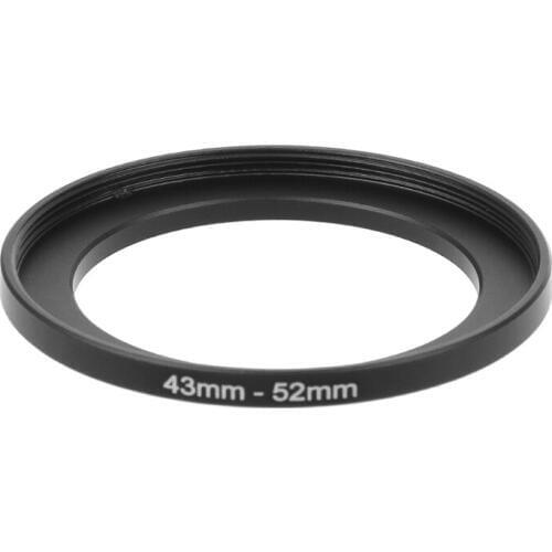 43mm To 52mm Aluminium alloy Step Up Rings Lens Adapter Filter Camera Tool Accessories