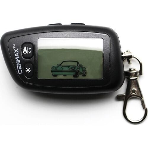 CENMAX ST-5A Russian version LCD remote control for 5A LCD keychain car remote 2-way car alarm system / AM transmitter