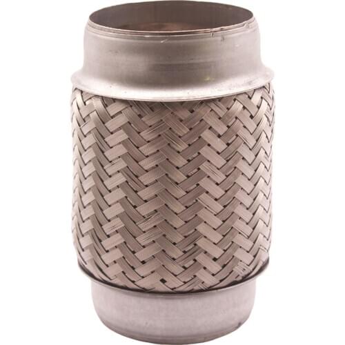 3"x 6" Car Exhaust ble Single Tube Joint Repair 304 Stainless Steel