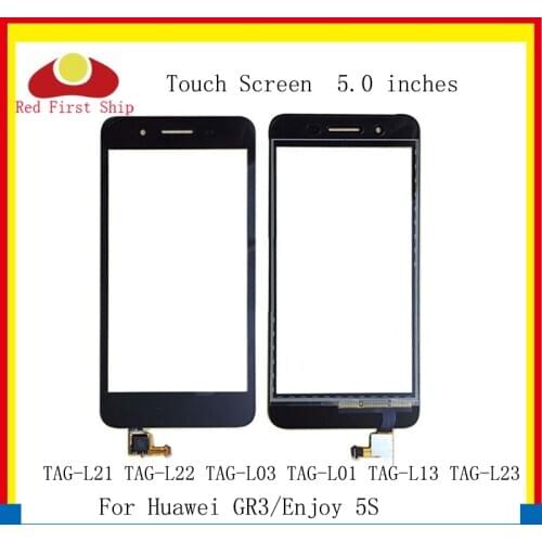 10Pcs/lot Touch Screen For Huawei GR3 Touch Panel Sensor Digitizer Enjoy 5S Touch TAG-L21 TAG-L22 TAG-L03 TAG-L01 TAG-L13
