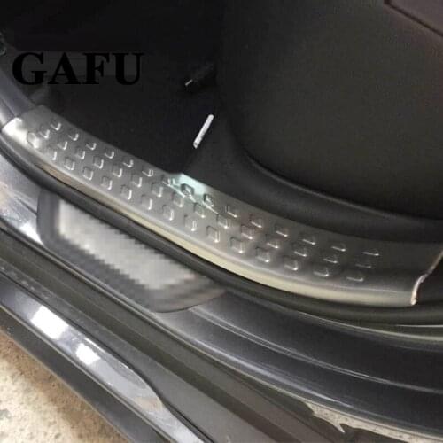Car Styling For Toyota CHR 2018 2019 2020 Car Door Sill Scuff Plate Guards Covers Trim Protector Car Sticker Accessories 4pcs