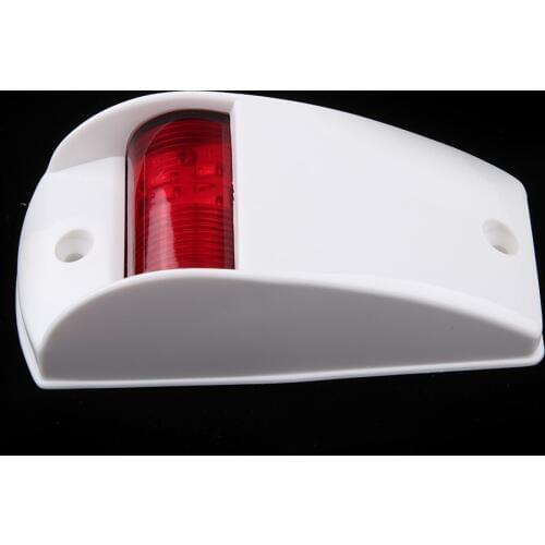 LED Marine Bow Boat Yacht Navigation Light White Plastic
