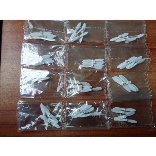 Cheerson CX-10W CX10W RC Quadcopter spare part CW CCW blade 12set=48pcs
