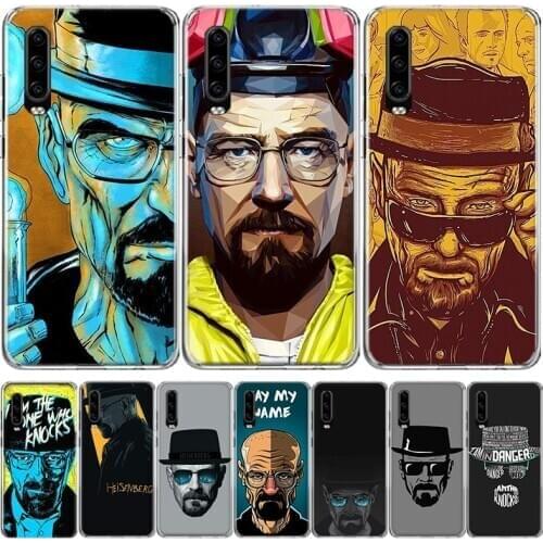 Heisenberg Breaking Bad Phone Case For Huawei Mate 30 20 10 P40 P30 P20 P10 Pro Lite P Smart Z Plus 2019 2018 Cover Coque