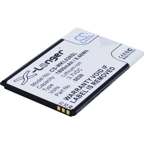CS 1800mAh / 6.66Wh battery for Wiko LENNY 2, Lenny 3 5030
