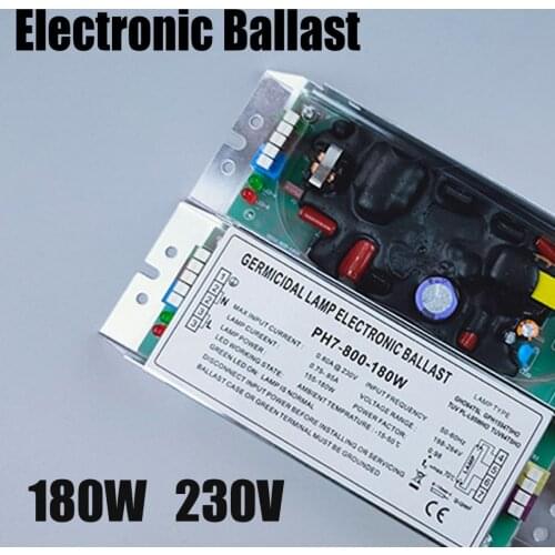 Electronic Ballast 155-180W AC220V-250V Waste Gas Treatment Ultraviolet Tube Ballast UV Plate Burning Lamp Rectifier Ballast