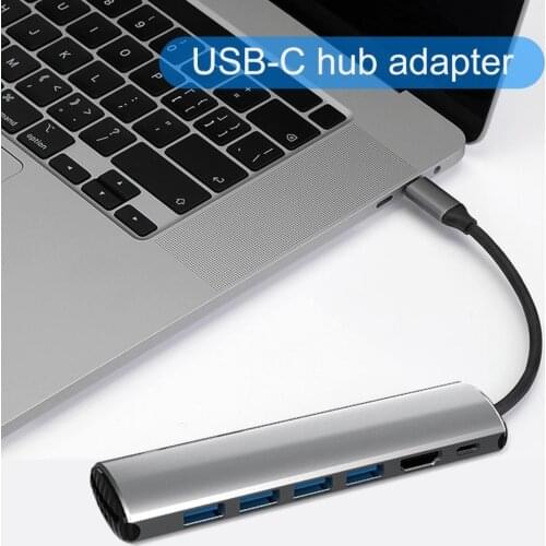 HDMI-compatiable Converter 8 in1 High-precision Plastic Micro TF Cards Reader for MacBook Pro