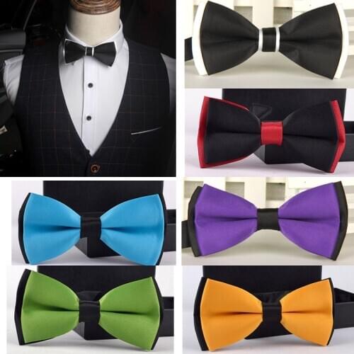 Bowtie men formal necktie commercial wedding butterfly male marriage bow ties for men business Dress Shirt gift white shirt