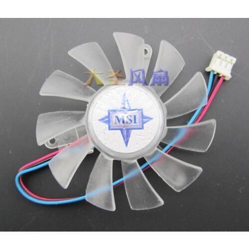 Original for MSI graphics card fan blade diameter 55mm 42mm pitch