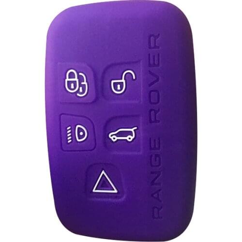 Freelander 2 Key Case Silicone For Land Rover Freelander 2 Range Rover Velar 2020 Discovery Sport Car Key Cover For Range Rover