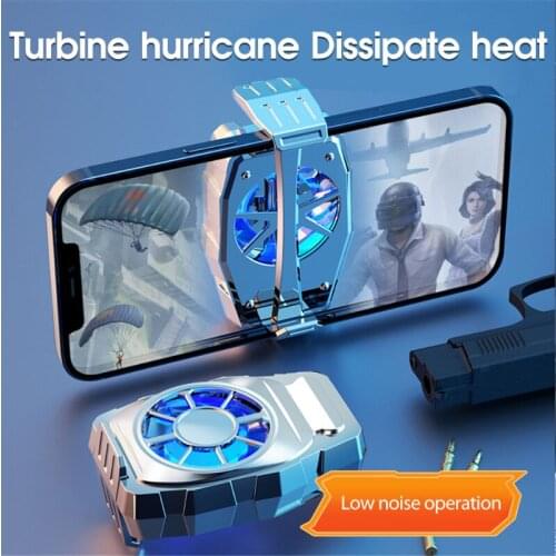 Universal Mini Mobile Phone Cooling Fan Radiator Turbo Hurricane Game Cooler Cell Fan Heat Sink Coolers Cell Phone