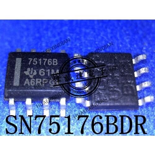1Pieces New Original SN75176BDR SN75176B 75176B SOP8 In Stock Real Picture