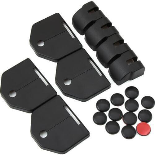 20Pcs/set Car Door Lock Decoration Cover Door Check Arm Protection Cover For Ford Focus 2 MK2 2005-2013 Car-Styling