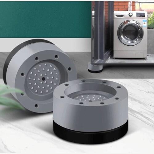 4Pcs Anti Vibration Pads Washing Machine Rubber Feet Mat Anti-vibration Pad Universal Noise-reducing Furniture Lifting Foot Base