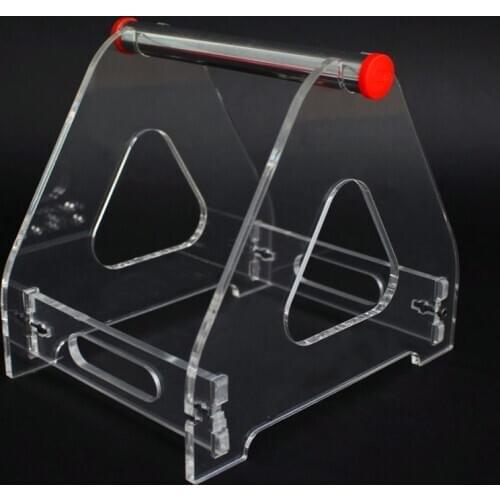 Acrylic 3D Printer Filament Spool Holder Tabletop Bracket for 1 Spool Used for ABS/PLA/other 3D Printing Materials