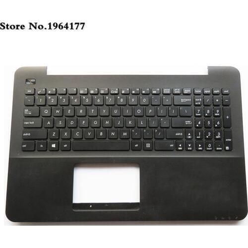 98new US keyboard palmrest upper case for ASUS A555 A555 W519L LX555 K555 K555L X555L Y583L black