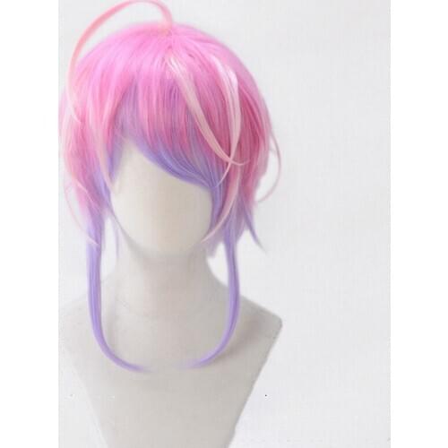 Division Rap Battle Hypnosis MIC Amemura Ramuda Short Hair Cosplay Costume Men Women Heat Resistant Synthetic Headwear