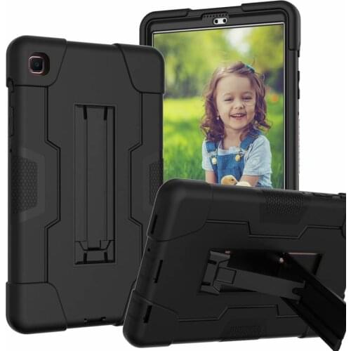 Hybrid Armor Shockproof Rugged Drop Protection Cover Case Built with Kickstand For Samsung Galaxy Tab A7 Lite 8.7" SM-T225/T220