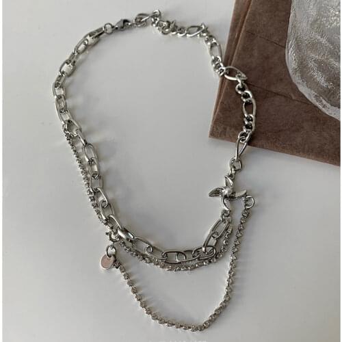 Hot Sale Windmill Design Lock Choker For Women Bohemian Dainty Party Gift Fashion Jewelry Hip-Hop Style Clavicle Chain Gothic