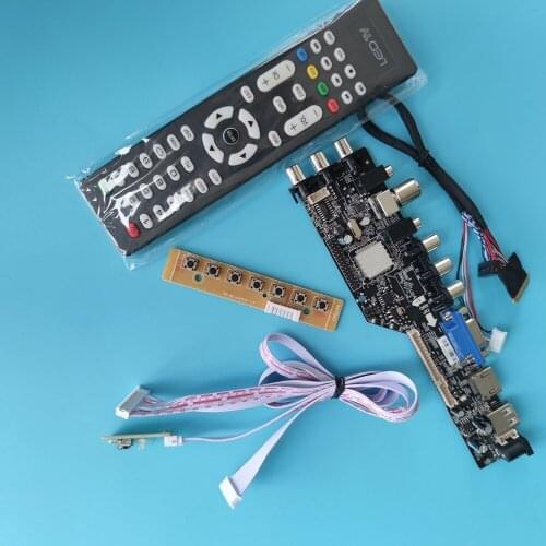 Kit For B140RTN02.1/B140RTN02.2 Signal controller board digital WLED VGA remote LED 1600X900 40pin DVB-T DVB-T2 TV LVDS USB HDMI
