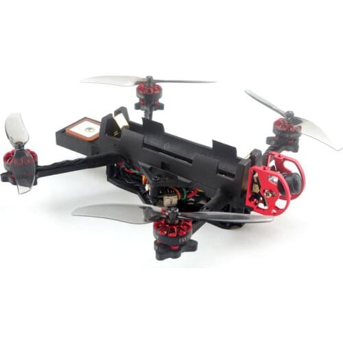 Happymodel Crux3 NLR Built-in SPI ExpressLRS 2.4GHz Receiver AIO 5in1 ELRSF4 Flight Controll 1200tvl Camera Long Range FPV Drone